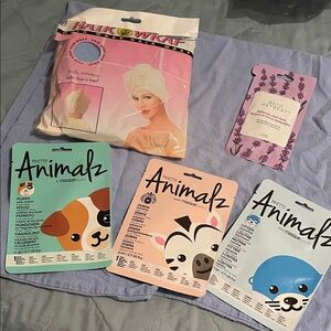 Pet Face Mask Set - Multicolor